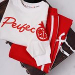 قرمز استین گلدوزی (150037)