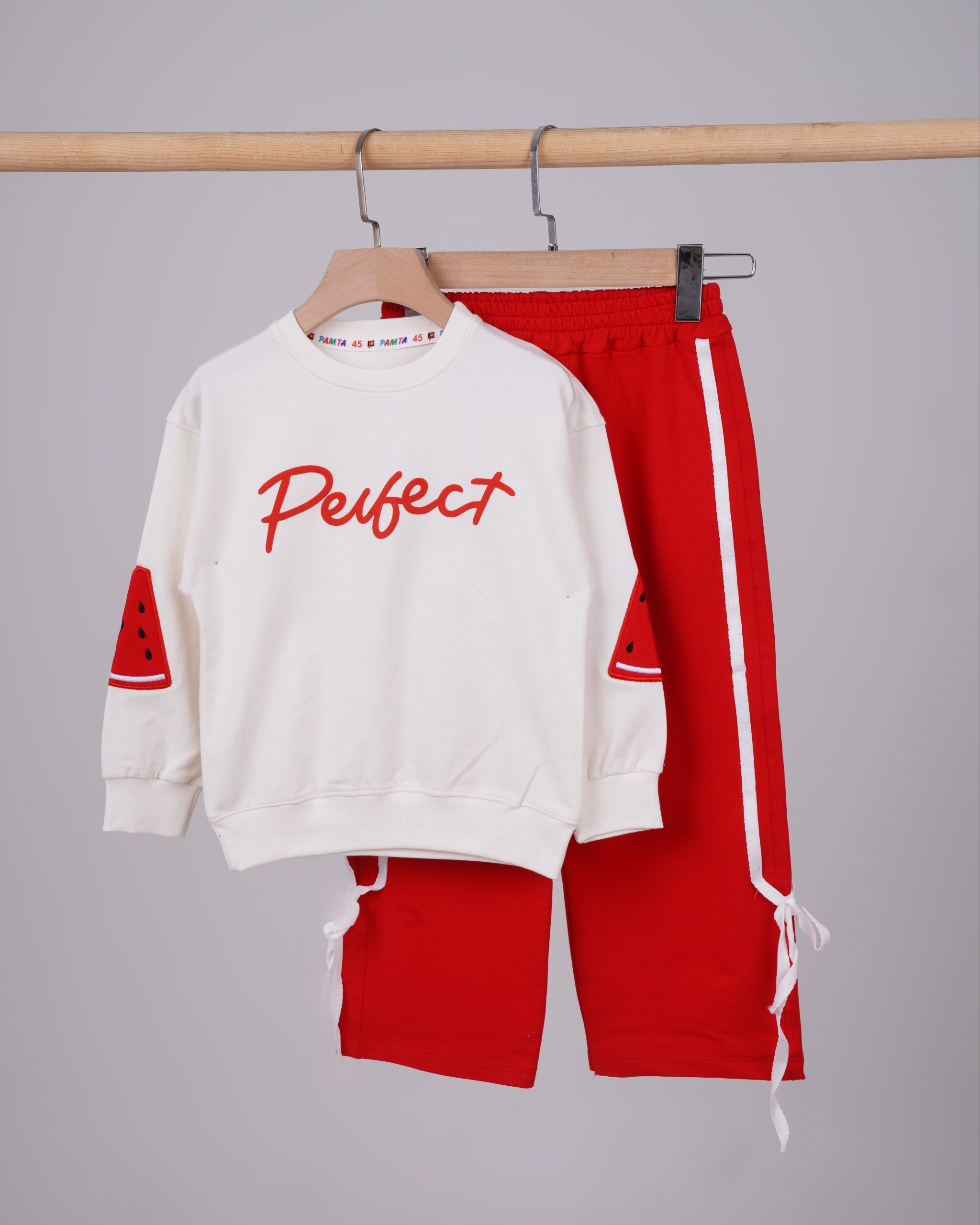 قرمز استین گلدوزی (150037)