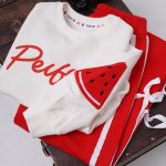 قرمز استین گلدوزی (150037)