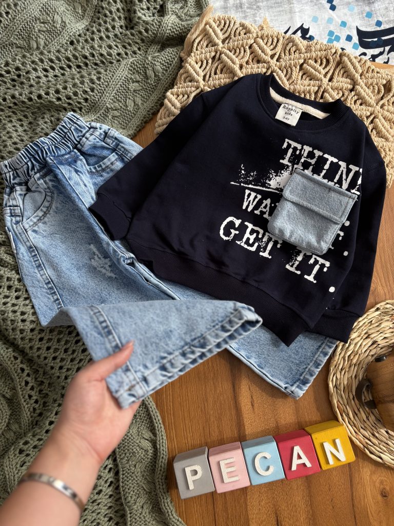 جیب پاکتی جین (162597)